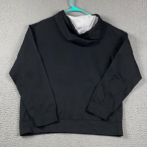 Nike Hoodie Therma-Fit Men's Medium Big Logo Graphic Pullover Sweatshirt - Picture 8 of 8